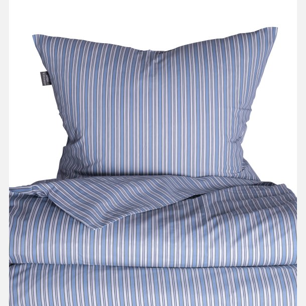 Bl &amp; Sand stribet sengest, Bomuld, Skagen design